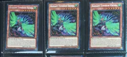 Yu-Gi-Oh! Radiant Typhoon Krosea 1st Edition Holo DOOD-EN015 Lot of 3 - Image 1