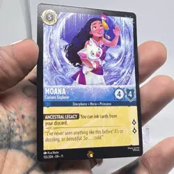 Disney Moana-Curious Explorer 155/204 WINTERSPELL Legendary Lorcana Card - Image 3