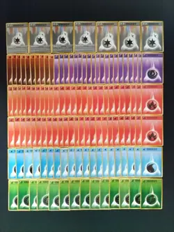 Japanese Basic Energy Base Set Pokemon Card Old Back 123set LP-MP-HP vol.86 - Image 1