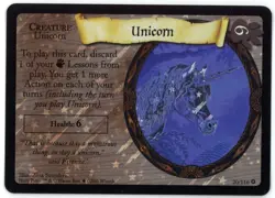 Unicorn Foil 20/116 Holo Harry Potter TCG Card Rare Base Set LP - Image 1