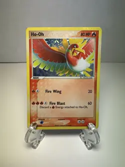Ho-Oh 1/17 Promo POP Series 5 Holo Rare Vintage Ex Era Pokemon Card MP BLEED - Image 1