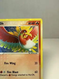 Ho-Oh 1/17 Promo POP Series 5 Holo Rare Vintage Ex Era Pokemon Card MP BLEED - Image 2