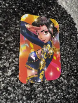 Zoey KPOP DEMON HUNTERS Mini Photo Card - Image 1