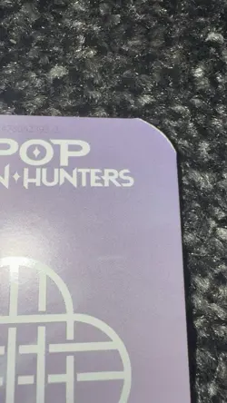 Zoey KPOP DEMON HUNTERS Mini Photo Card - Image 3