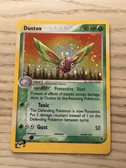 Pokemon TCG Dustox EX Ruby and Sapphire Holo Rare Card 6/109 - Image 1