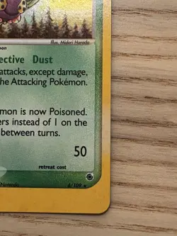 Pokemon TCG Dustox EX Ruby and Sapphire Holo Rare Card 6/109 - Image 5