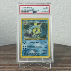 PSA 8 Gyarados Holo Rare Legendary Collection 12/110 2002 Pokemon Card - Image 1