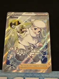 Pokemon TCG Melony Sword & Shield Astral Radiance Holo Ultra Rare Card TG26/TG30 - Image 1