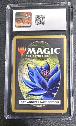 MTG Retro Scrubland 30th Anniversary Edition Magic Dual Land Card CGC 8 NM/Mint - Image 2