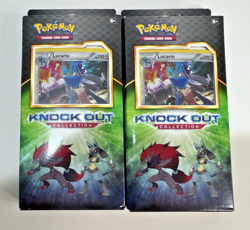 NEW 2 Pokemon TCG: Knock Out Collection Lucario Booster Pack Trading Card Set - Image 1