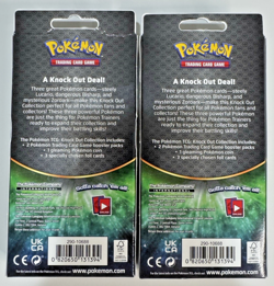 NEW 2 Pokemon TCG: Knock Out Collection Lucario Booster Pack Trading Card Set - Image 3