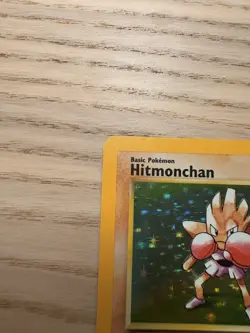 Pokemon TCG Hitmonchan Base Set Holo Rare Card 7/102 - Image 3