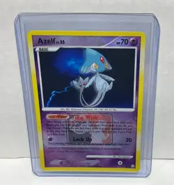 Azelf 19/146 Legends Awakened Crosshatch Pokemon League Promo Card - Image 1
