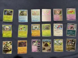 Pokemon Card Lot 50+ Cards Reverse Holos, Rares, Commons & Uncommons - Image 1