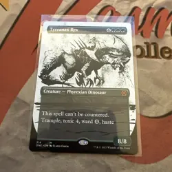 MTG Tyrranax Rex (Showcase) Phyrexia: All Will Be One Regular #314 - Image 1