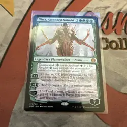 MTG Nissa, Ascended Animist Phyrexia: All Will Be One Regular #175 - Image 1