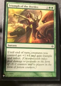 MTG Triumph Of The Hordes LP The List Reprints (Mystery Boosters) Free Shipping - Image 1