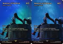 MTG FINAL FANTASY MEMORIES OF NIBELHEIM STROKE OF MIDNIGHT (FOIL) U 26 FCA TCG - Image 1