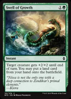 Swell of Growth - Near Mint MTG Battle for Zendikar - Image 1