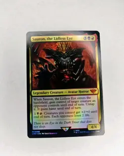 MTG Sauron, the Lidless Eye (Foil) Magic Lord of the Rings Tales of Middle-Earth - Image 1