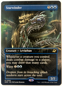 MTG Starwinder (Borderless) Edge of Eternities 306 NM - Image 1