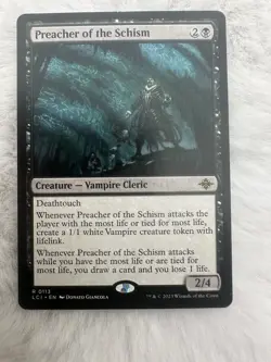 MTG - Preacher of the Schism - LCI 0113 - Lost Caverns of Ixalan - Rare - Magic - Image 1