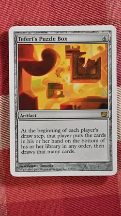 Teferi's Puzzle Box 9th Edition Regular MTG Rare - Image 1