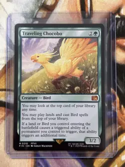 Traveling Chocobo Mythic 0210 (Regular) MTG Final Fantasy English - NM 🔥 - Image 3
