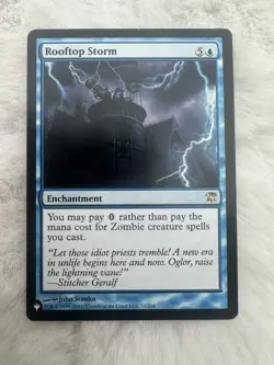 Rooftop Storm (Non-foil) The List Reprints 71/264 Rare MTG - Image 1