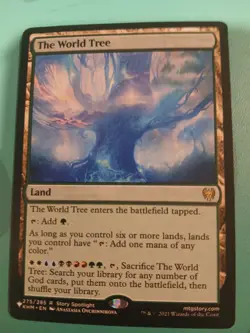MTG / The World Tree / KHM / #275 / Regular / Rare / NM - Image 1