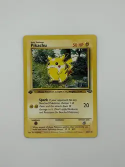 Pokemon TCG: 1st Edition Pikachu Red Cheeks - 60/64 Jungle - Image 1