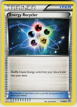 Pokemon Energy Recycler 72/98 XY - Ancient Origins Normal card - Image 1