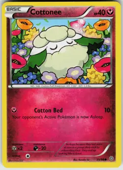 Pokemon Cottonee 55/98 XY - Ancient Origins Normal card - Image 1