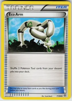 Pokemon Eco Arm 71/98 XY - Ancient Origins Normal card - Image 1