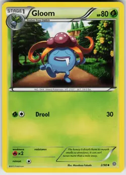 Pokemon Gloom 2/98 XY - Ancient Origins Normal card - Image 1