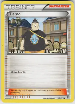 Pokemon Tierno 107/119 XY - Phantom Forces Normal card - Image 1