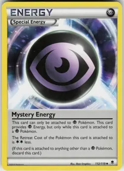 Pokemon Mystery Energy 112/119 XY - Phantom Forces Normal card - Image 1