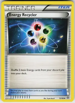 Pokemon Energy Recycler 72/98 XY - Ancient Origins Normal card - Image 1