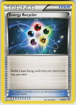Pokemon Energy Recycler 72/98 XY - Ancient Origins Normal card - Image 1