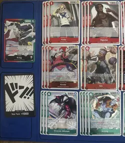 One Piece TCG: OP15 Krieg Pre Built Deck List! Don Included NM/M - Image 3
