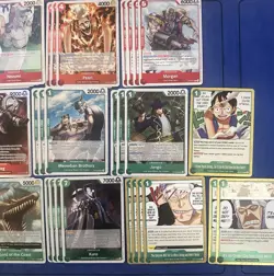 One Piece TCG: OP15 Krieg Pre Built Deck List! Don Included NM/M - Image 5