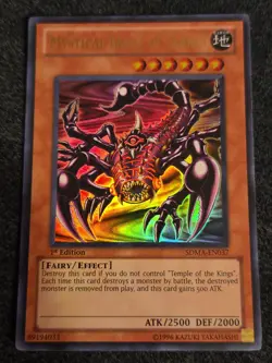 Yugioh Mystical Beast of Serket SDMA-EN037 Ultra Rare 1st Ed LP - Image 1