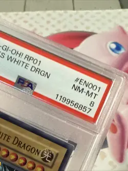 YuGiOh GRADED 2024 Blue-Eyes White Dragon RP01-EN001 Ultra Rare MINT 9 PSA - Image 5