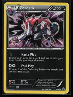 Zoroark - BW09 Black and White Promos Naoki Saito Art Pokemon TCG Card - Image 1