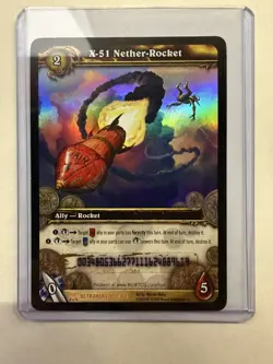 World of Warcraft X-51 Nether Rocket Loot Card Redeemed - Image 1