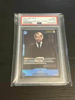 2024 ONE PIECE PREMIUM CARD COLLECTION -LIVE ACTION EDITION- #050 SANJI PSA 10 - Image 1