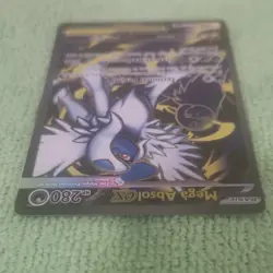 Mega Absol EX 161/132 ME01 EN Full Art Holo Pokemon TCG Card - Image 5
