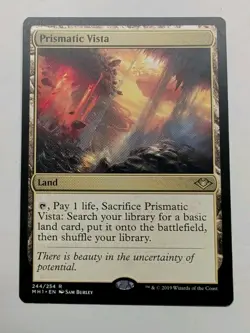 Prismatic Vista card from Magic: The Gathering, (MH1) 2019 244 - Image 1