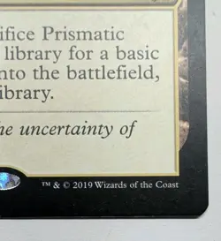 Prismatic Vista card from Magic: The Gathering, (MH1) 2019 244 - Image 5