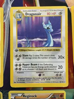 Vintage & Modern Pokemon Card Lot Reverse Holo Etc Dragonair Regirock - Image 2